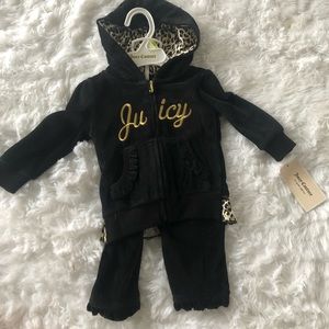 3-6 month Juicy Couture sweat suit
